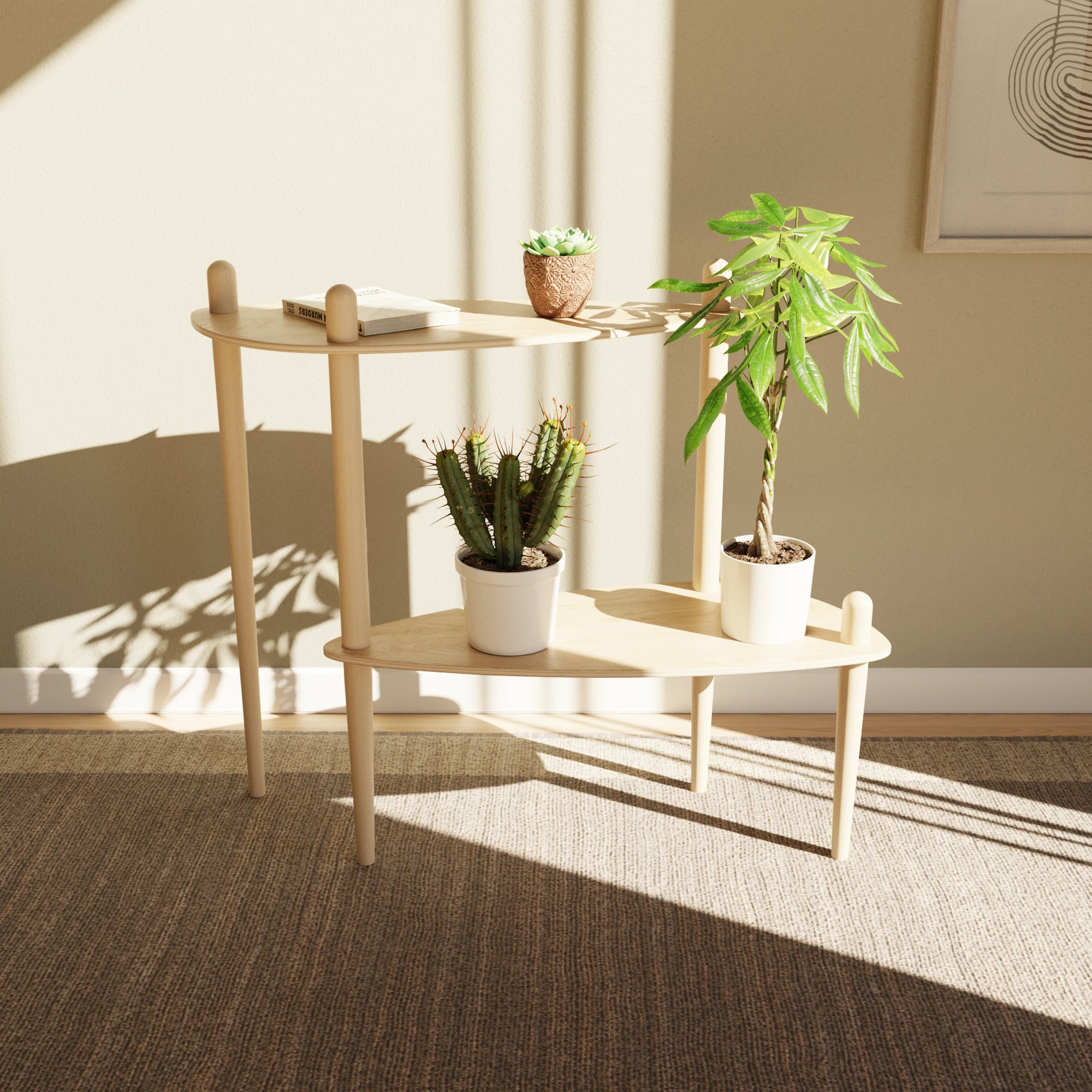 Série 200 - Table modulaire à 2 plateaux