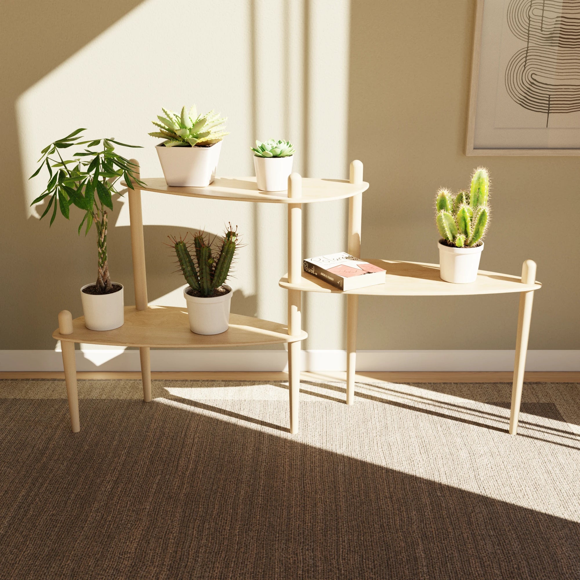 Série 300 - Table modulaire à 3 plateaux