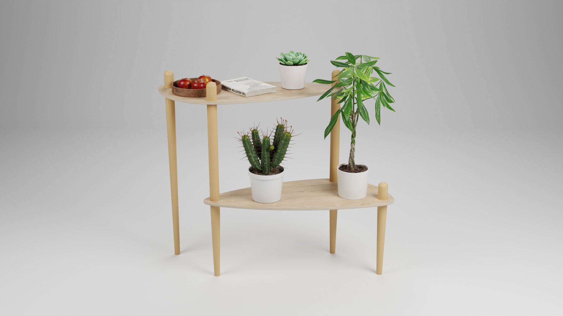 Série 200 - Table modulaire à 2 plateaux