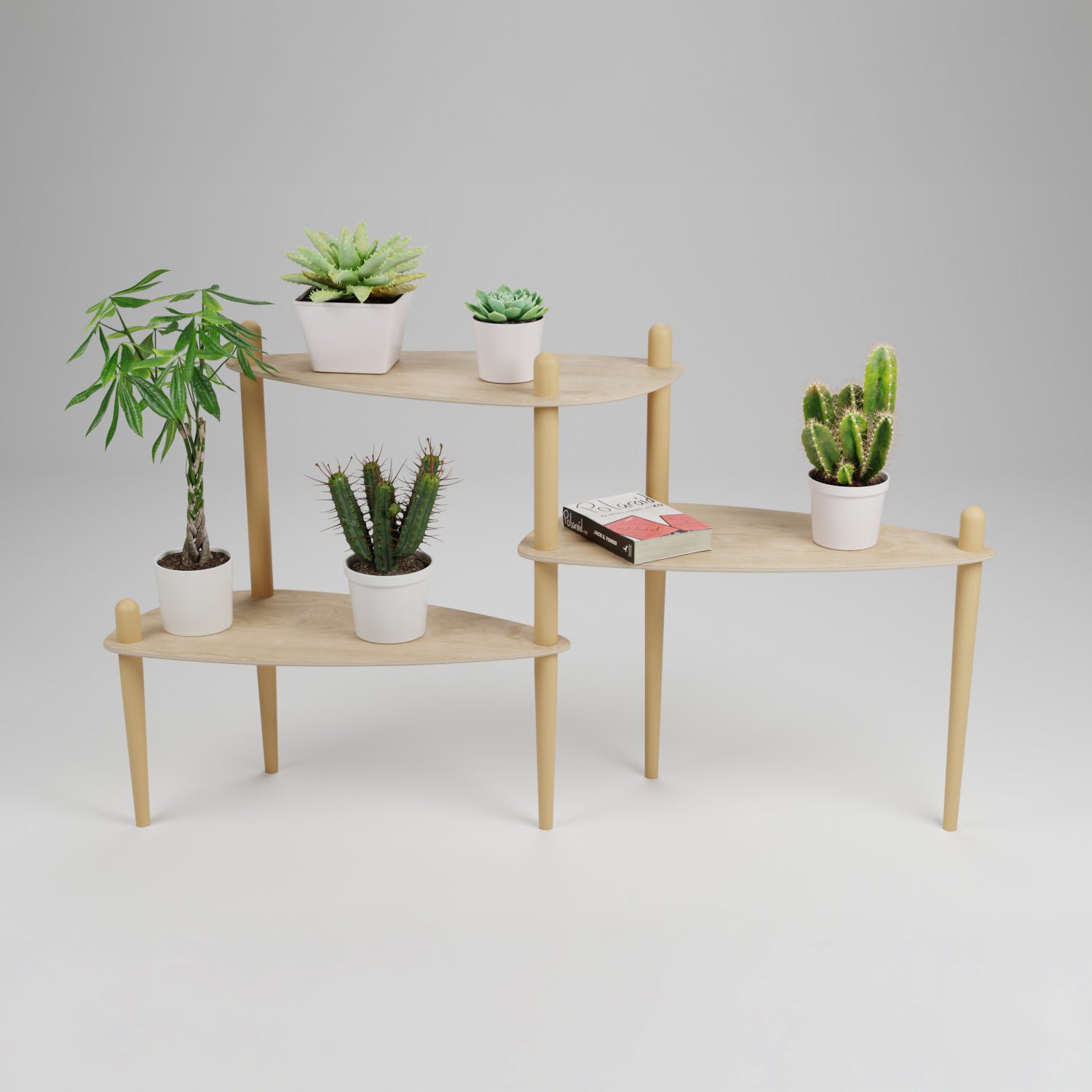Série 300 - Table modulaire à 3 plateaux