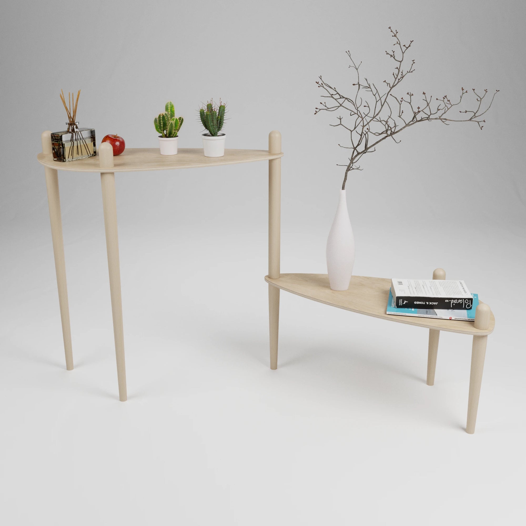 Série 200 - Table modulaire à 2 plateaux