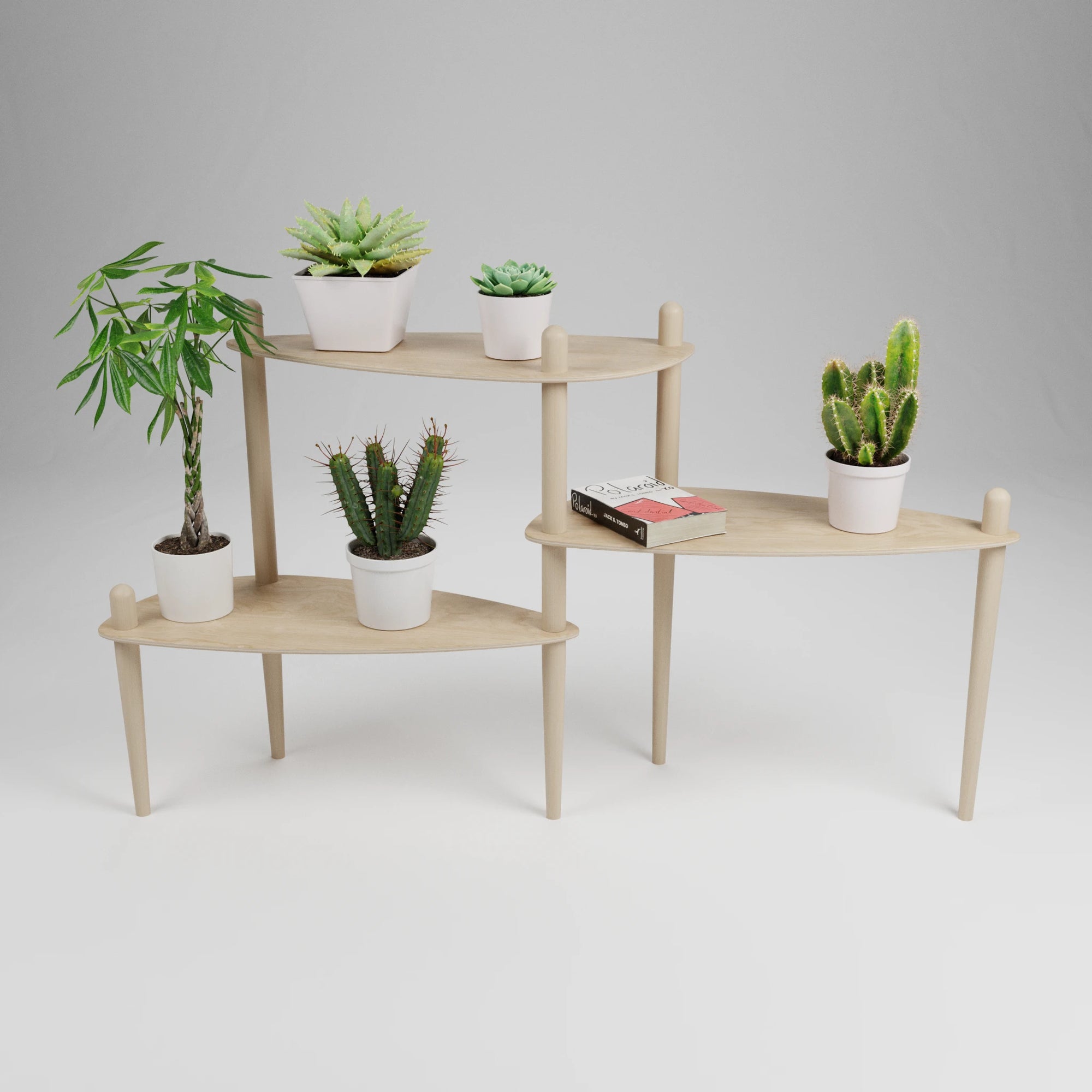 Série 300 - Table modulaire à 3 plateaux