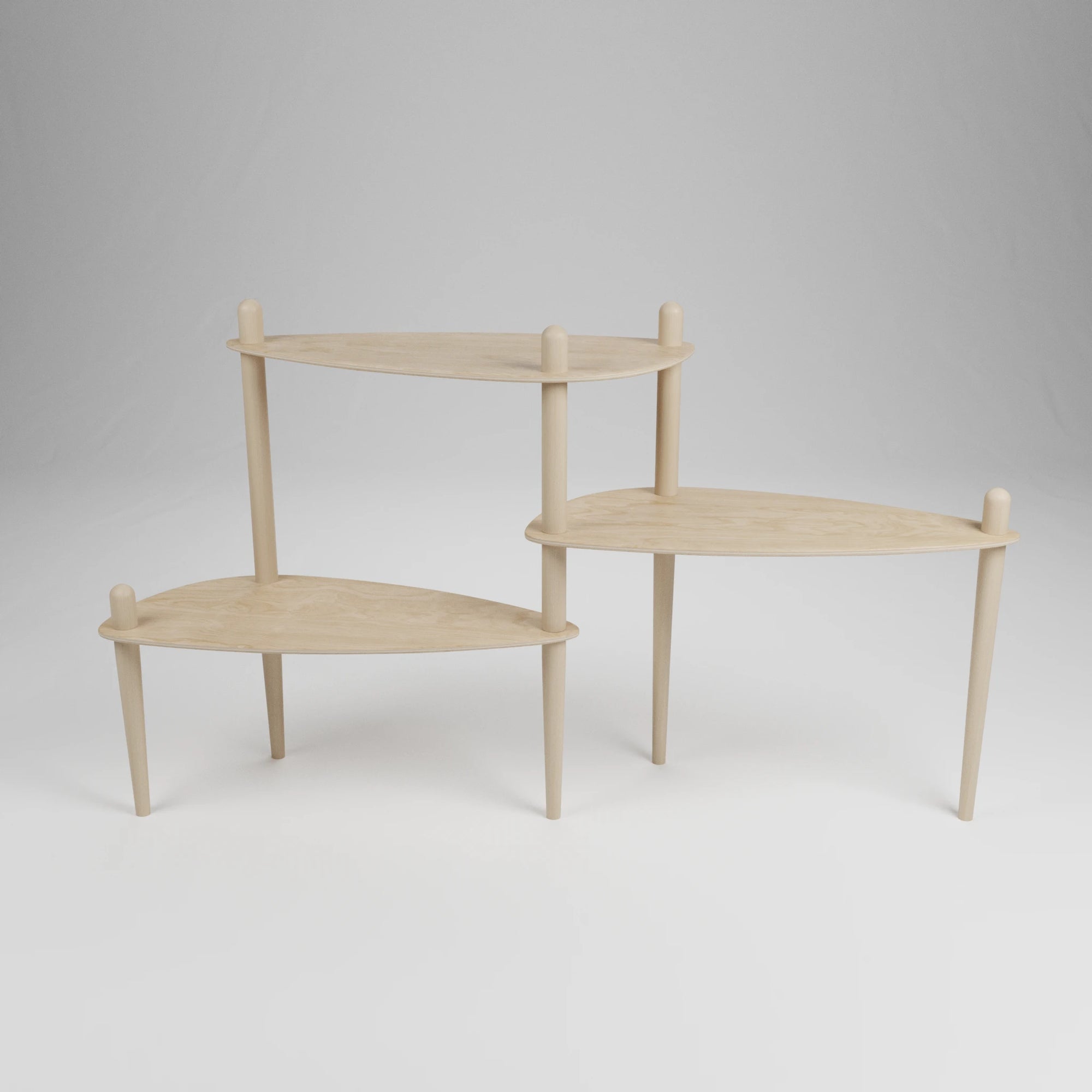 Série 300 - Table modulaire à 3 plateaux