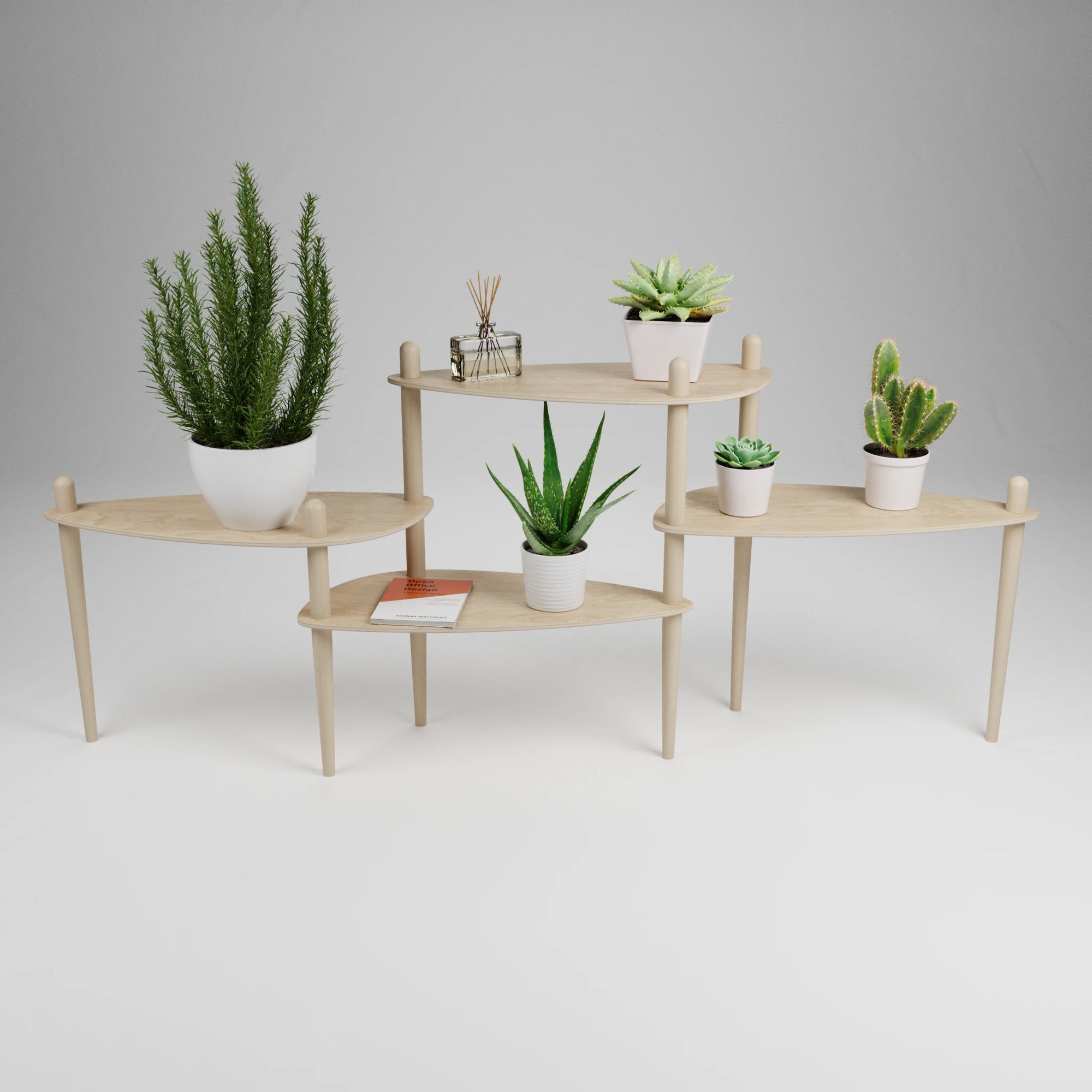 Série 400 - Table modulaire à 4 plateaux