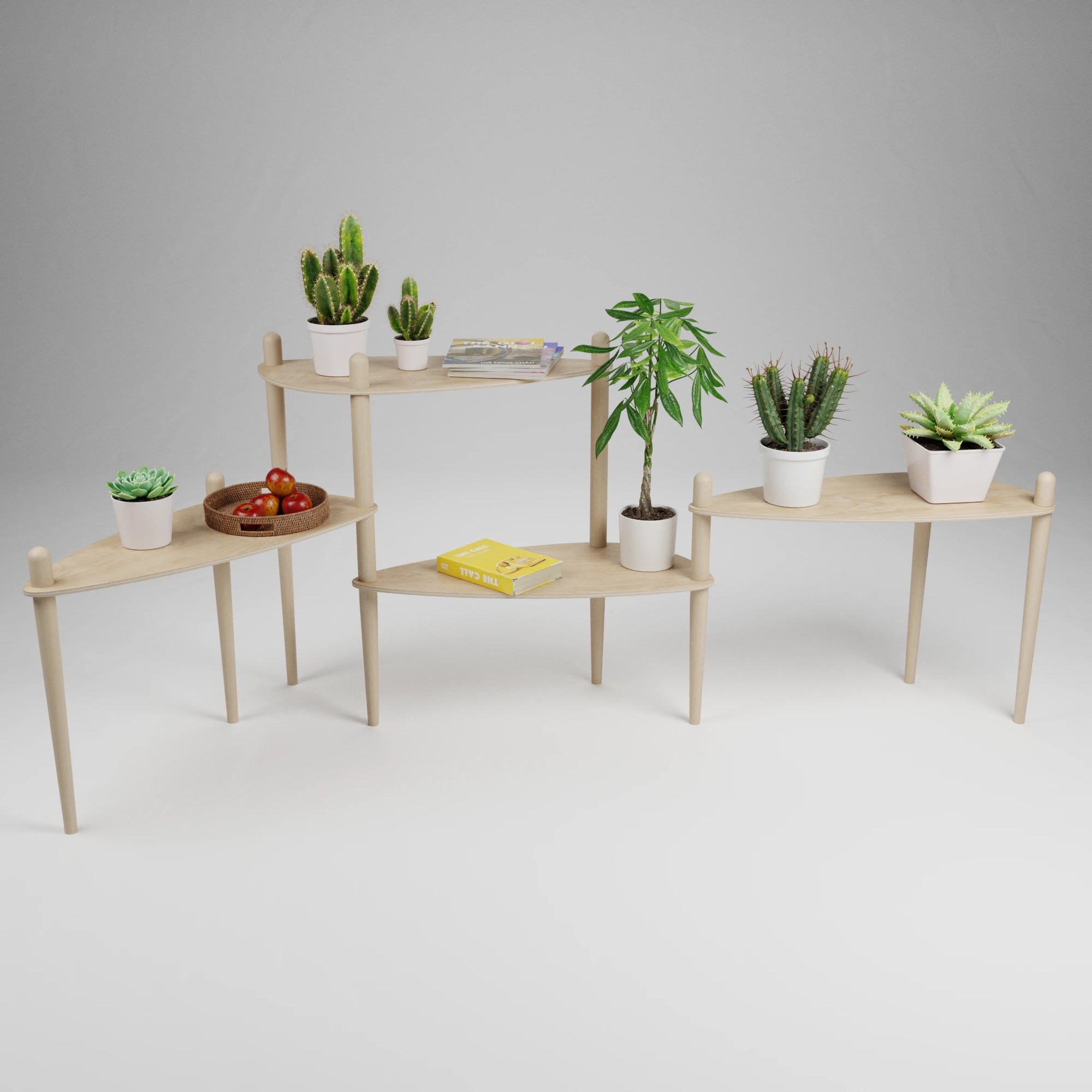 Série 400 - Table modulaire à 4 plateaux